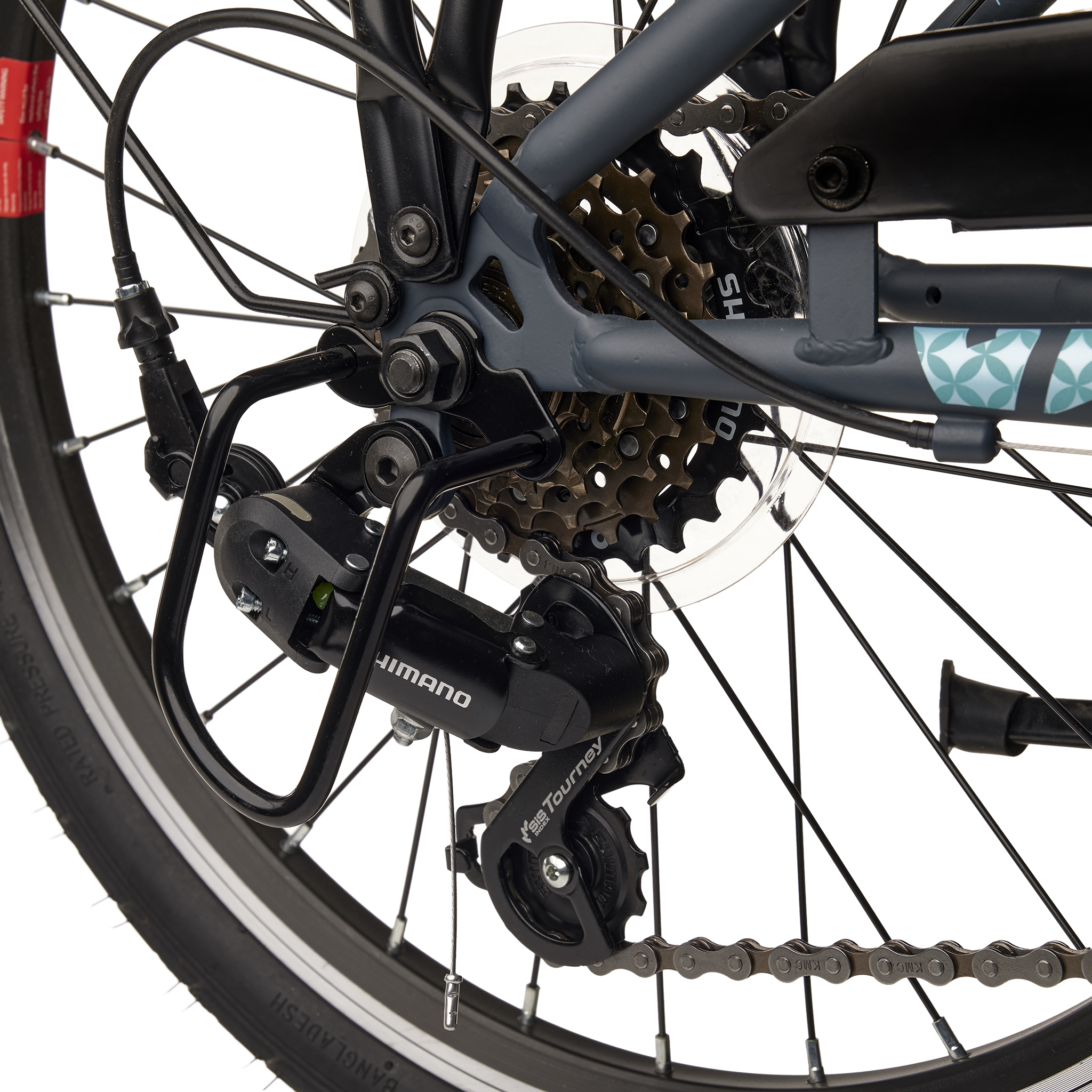 S'COOL chiX 20-K6 Kinderfahrräder (grau) 4